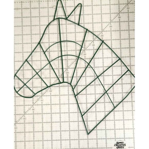 WIRE HORSE HEAD Wreath Frame heavy duty for Christmas or Country Western Decor - Picture 3 of 4